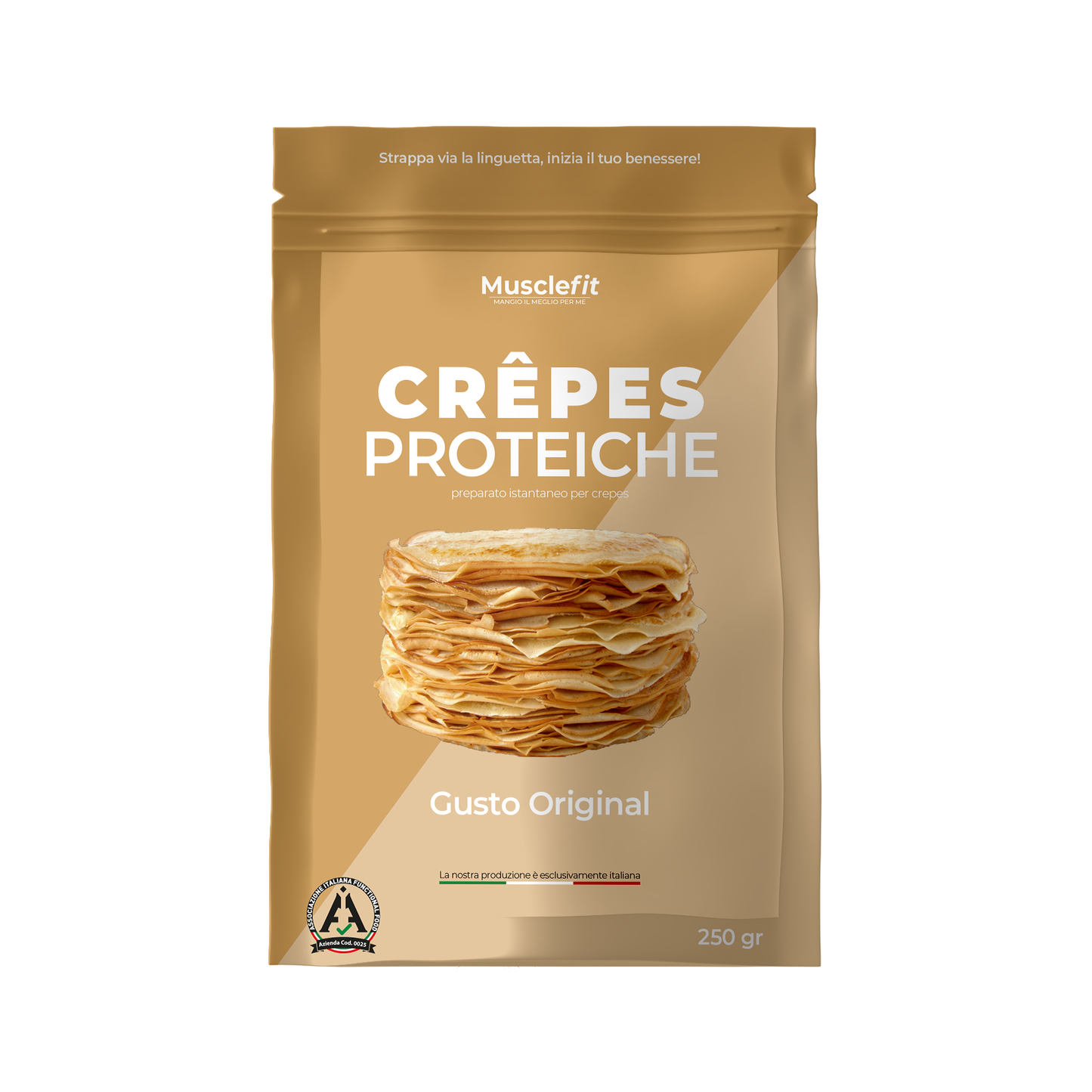 MuscleFit® Crepes Proteiche Low Sugar