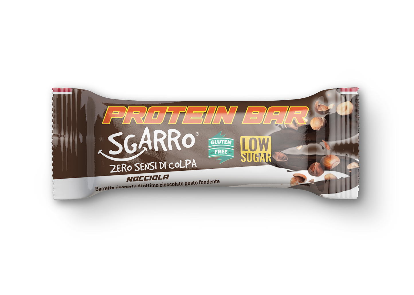 Barretta proteica SGARRO® Nocciola - 40% Protein - Low Carb