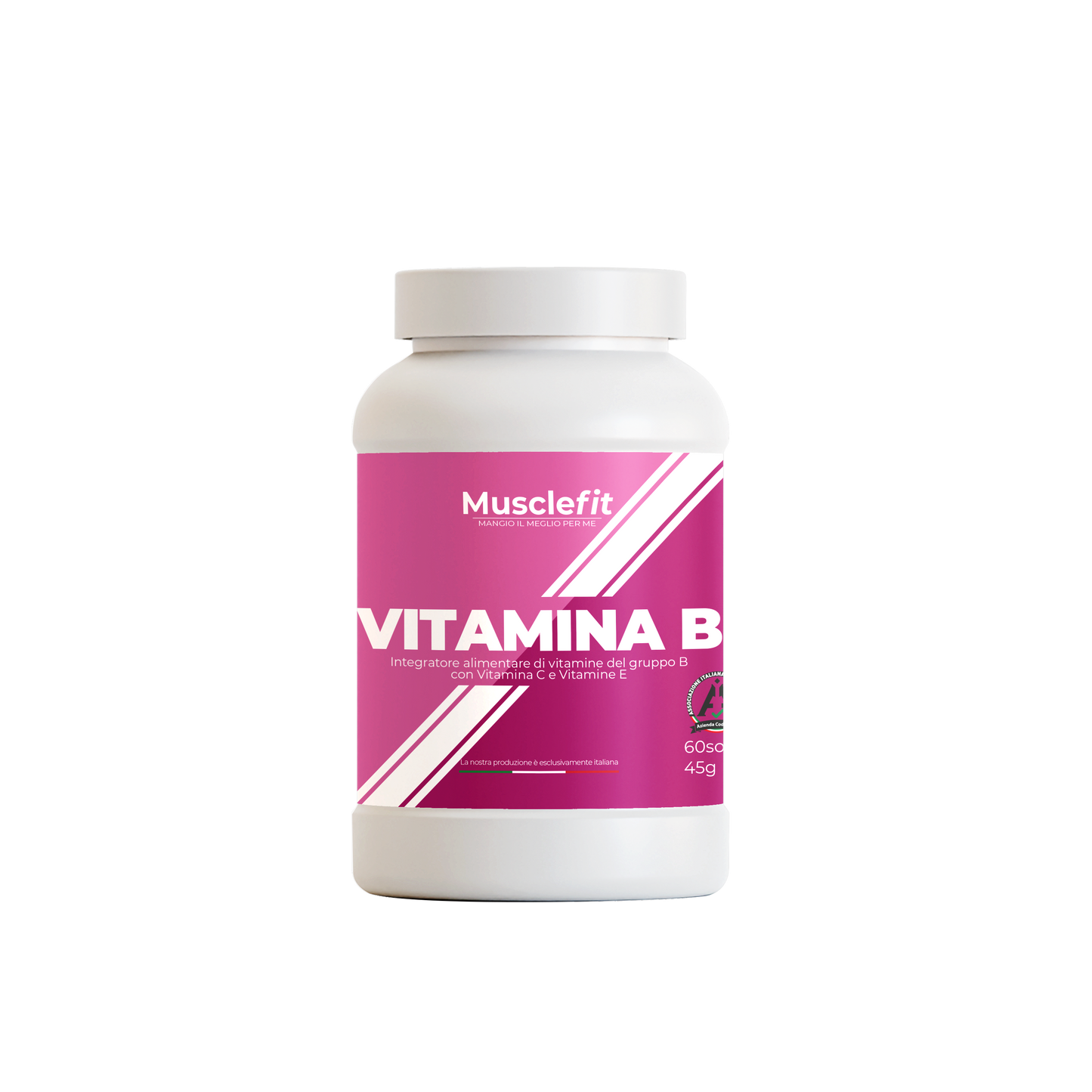 MuscleFit® - Complex B - 8 Vitamine del Gruppo B + Vit C + Vit E