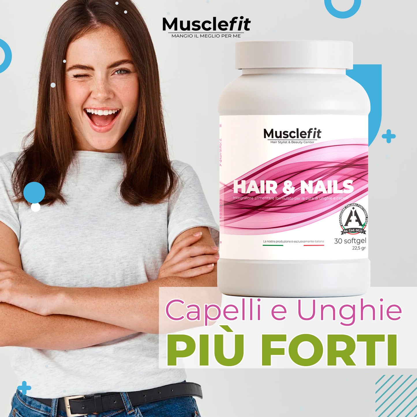 MuscleFit® - Hair & Nails - Unghie e Capelli
