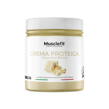 MuscleFit® Crema Proteica Cioccolato Bianco