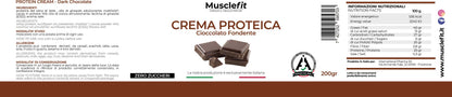 MuscleFit® Crema Proteica Cioccolato Fondente