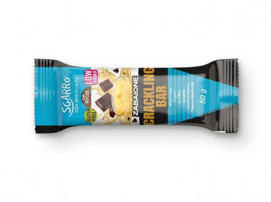 Barretta proteica SGARRO® Crackling Bar + EAA - 50 gr ZABAIONE