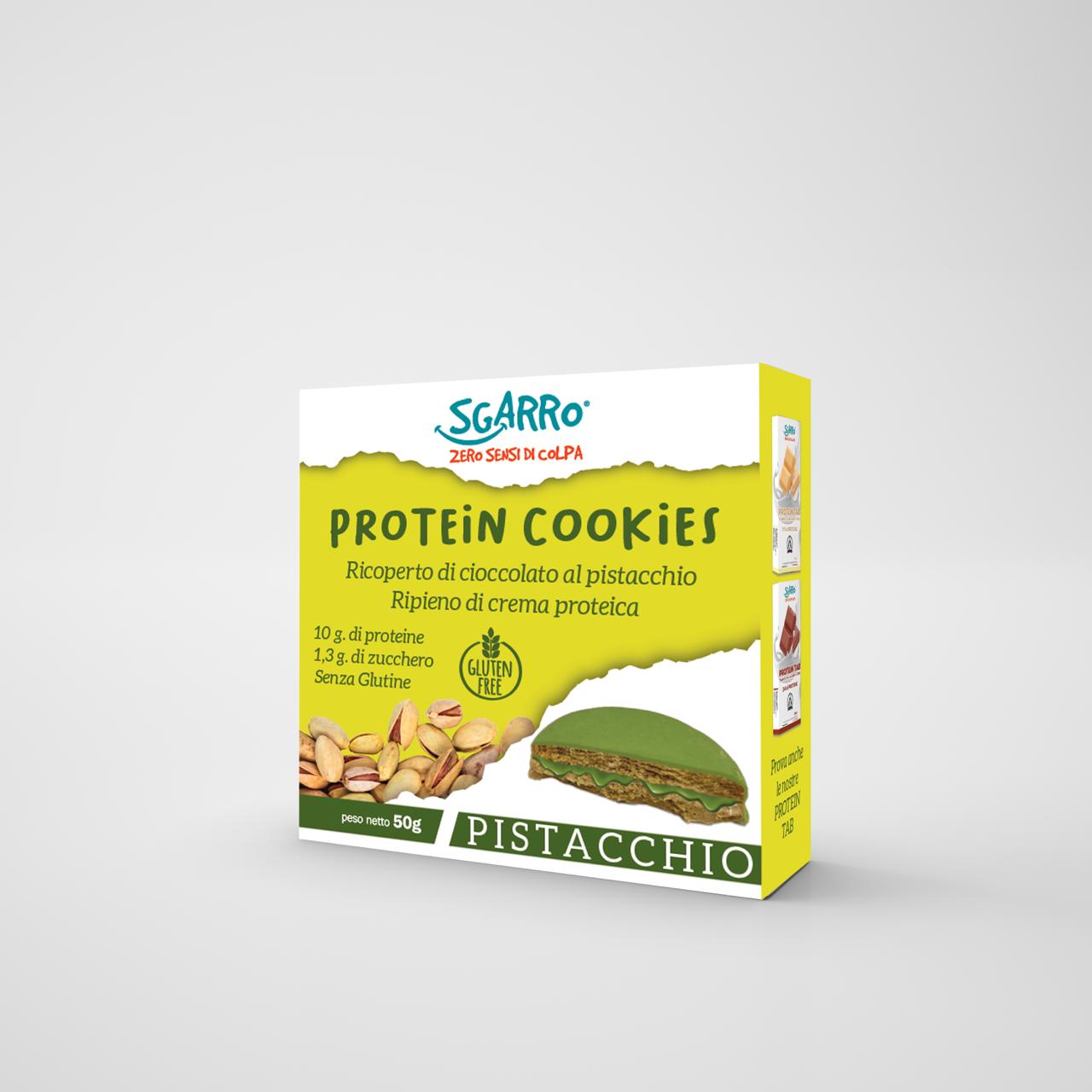 Protein Cookies  SGARRO®  Pistacchio Senza Zuccheri aggiunti! -  Low Carb