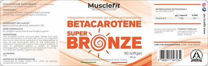 MuscleFit®  - BETACAROTENE - SUPER BRONZE