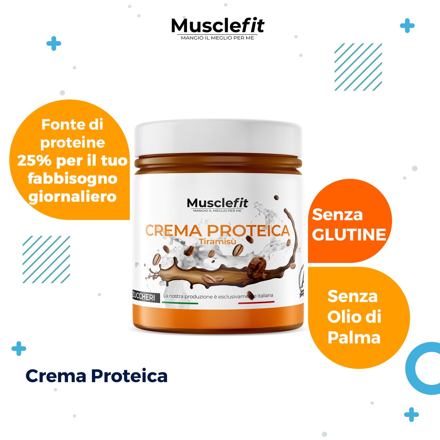 MuscleFit® Crema Proteica LIMITED EDITION Tiramisu'