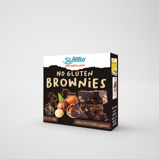 No Gluten Bownies  SGARRO®  Senza Zuccheri aggiunti! Gluten Free -  Low Carb