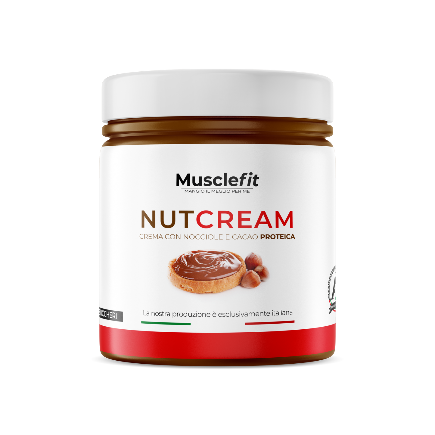 MuscleFit® Crema Proteica Nut Cream Nocciole e Cioccolato